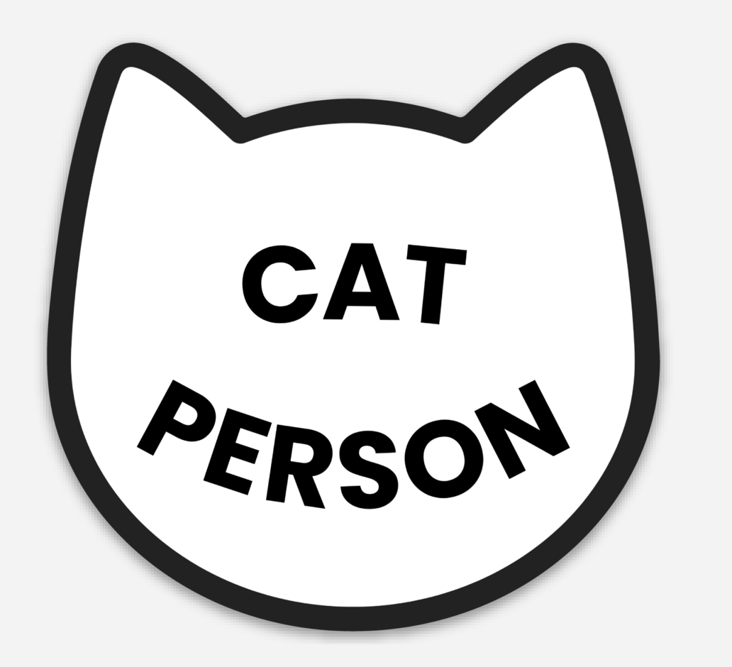 Cat person or sticker Sneaky Burrito